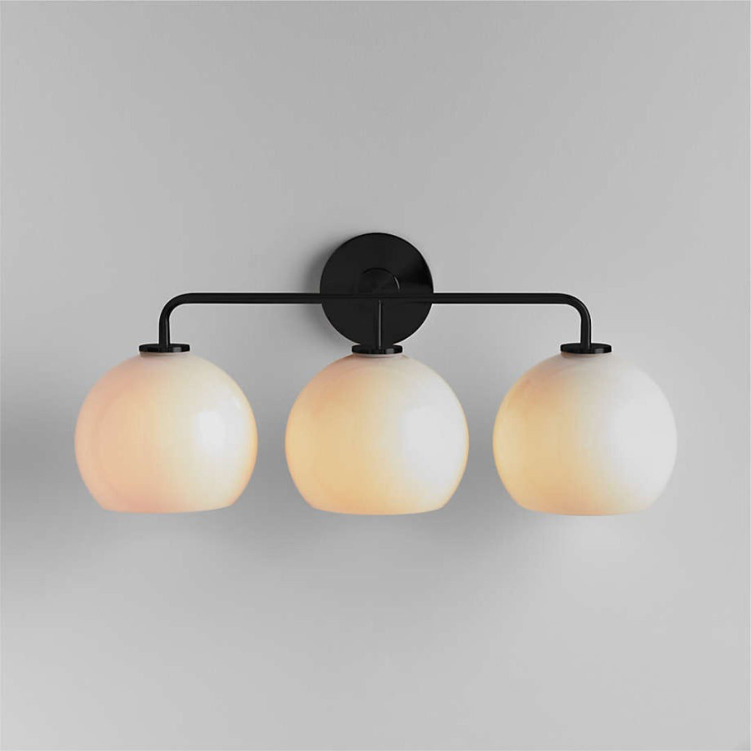 Orson Modern Glass Metal Ball Wall Sconce milk black.webp__PID:4d205ab5-a670-47af-83a6-211ec9adfd48