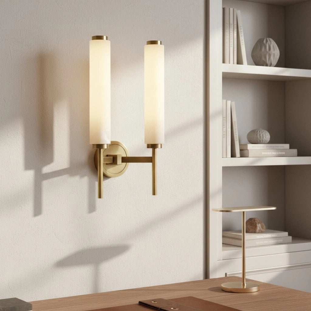 Zamira Minimalist Alabaster Cylinder Wall Sconce11.webp__PID:143bc905-5eba-4a66-af39-1b2cd359394c