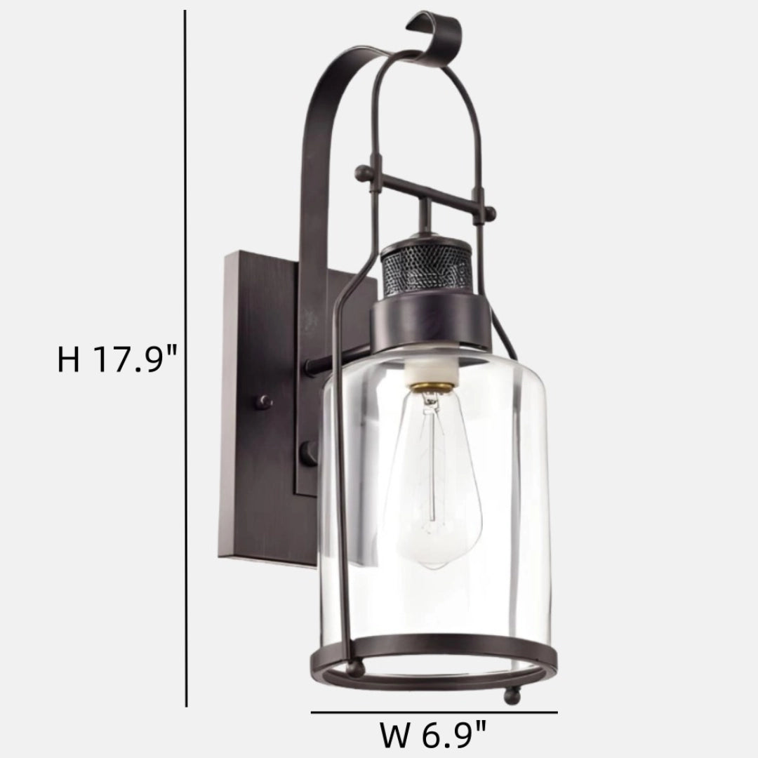 Carson Industrial Metal Glass Jar Wall Sconce black size.webp__PID:d046eee0-30be-41ff-9867-4a9ef632854d