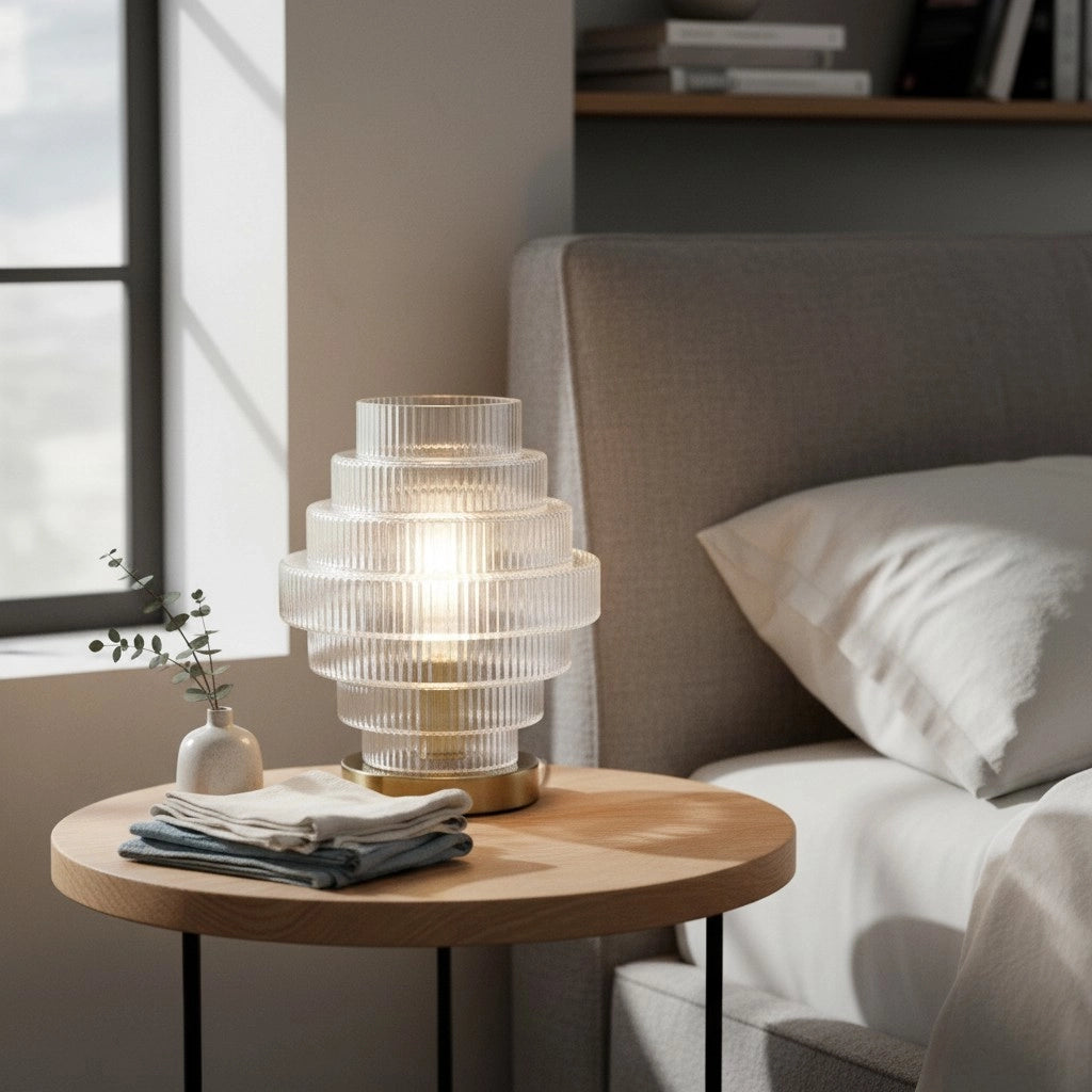 Javier Transparent Ribbed Glass Table Lamp10.webp__PID:6bc19e46-84dd-4b6a-b2cd-56011dd4434d