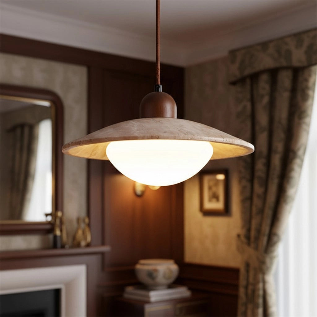 Svana Wabi-Sabi Travertine Pendant Light13.webp__PID:b8961041-7389-42d1-947e-0b14ec243027