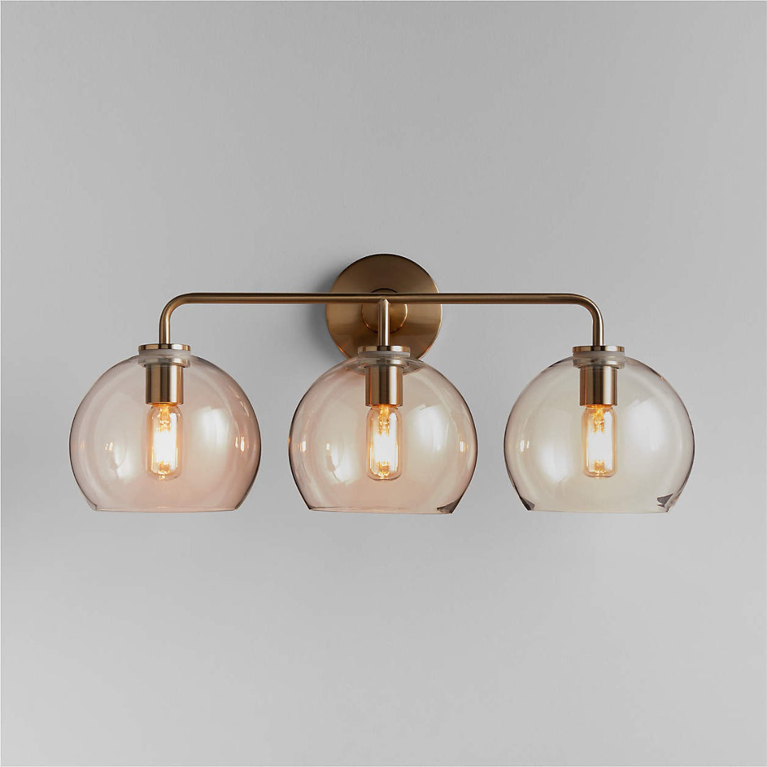 Orson Modern Glass Metal Ball Wall Sconce clear brass.webp__PID:67336a4d-205a-45a6-b047-af83a6211ec9