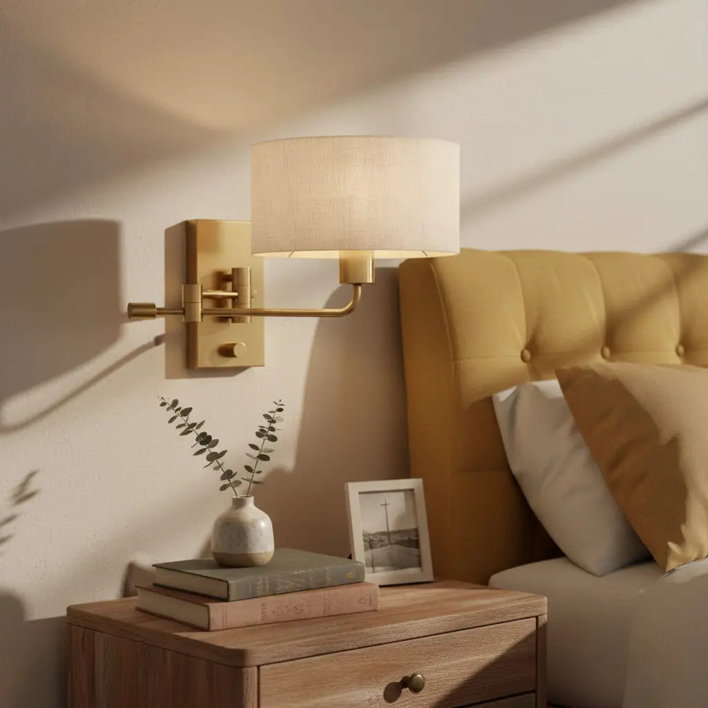 Teyran Vintage Fabric Swing Arm Wall Sconce11.webp__PID:01431ec5-60f7-40d5-a6ea-47f39d6b4a00