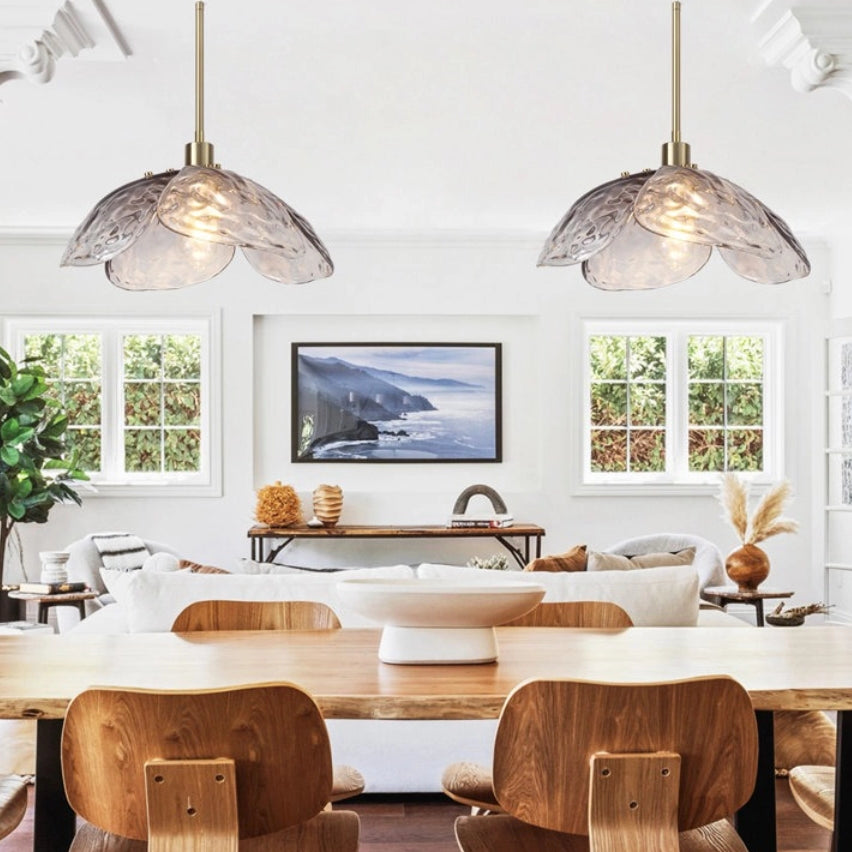 Flora Modern Hammered Petals Glass Pendant Light8.webp__PID:b0187511-059e-46f0-a776-d52e81cec23b