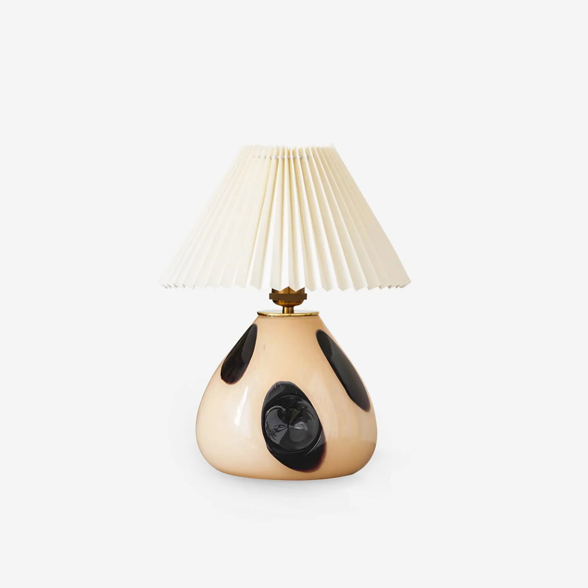 Sylara Mid Century Pleated Fabric Glass Table Lampqt1.webp__PID:78fbb12f-486f-4aa9-a4f6-11b2e5017a06
