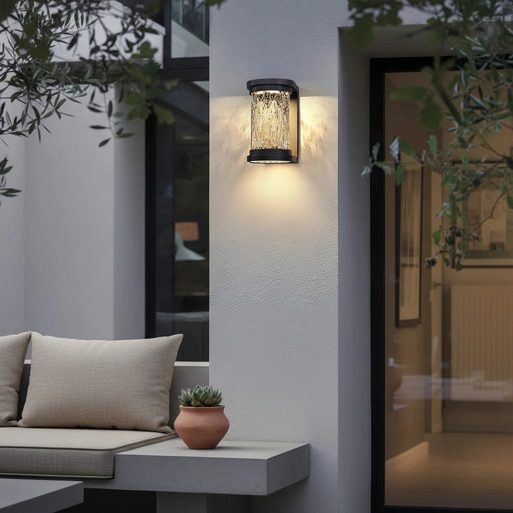 Drew Outdoor Bubble Glass Cylindrical Wall Lamp100.webp__PID:de952375-3c4b-4886-ac2c-fc53a6dab861