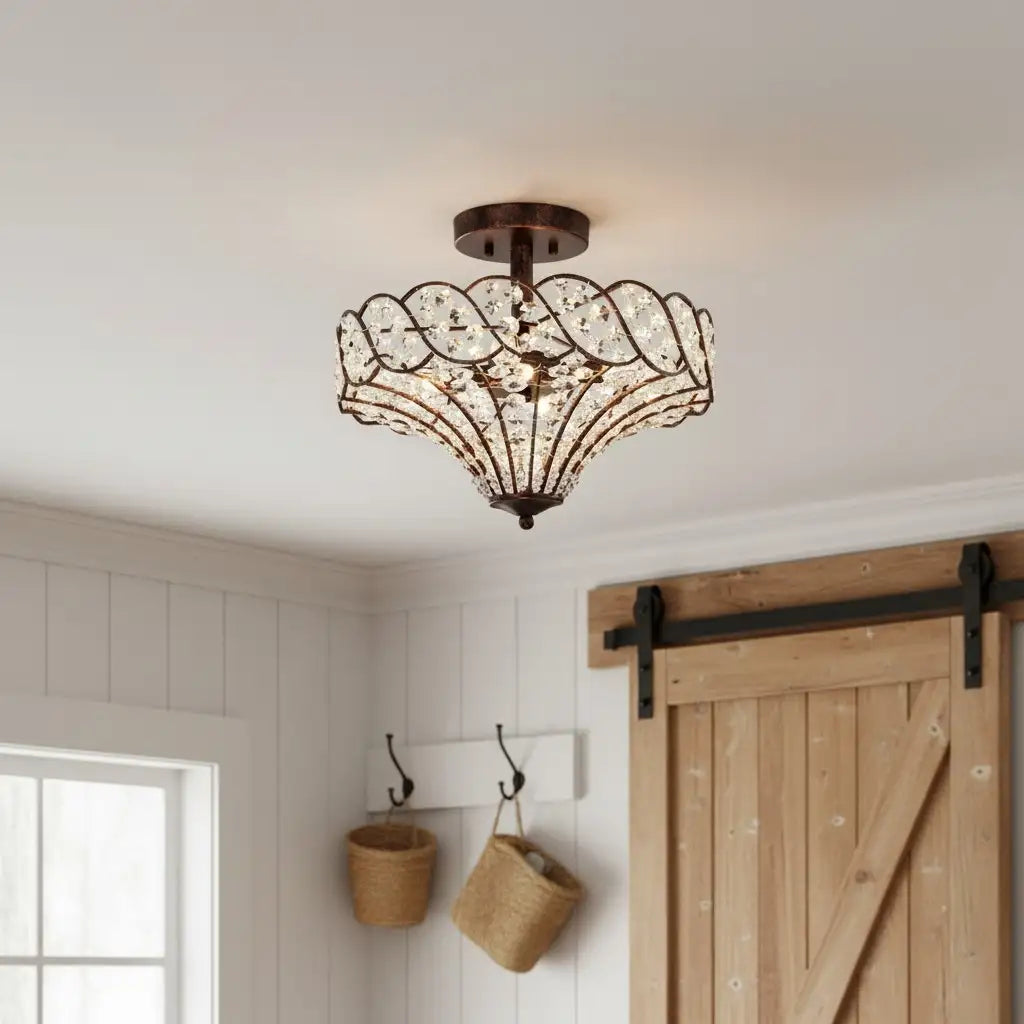 Caius Vintage Rustic 4-Light Crystal Bronze Ceiling Light11.webp__PID:f8a06194-216a-4216-8112-6160e6817ca1
