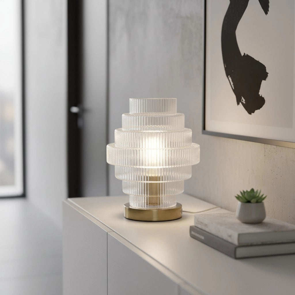 Javier Transparent Ribbed Glass Table Lamp15.webp__PID:00562d86-3ef3-452f-a3d6-7bdd2332b9f0