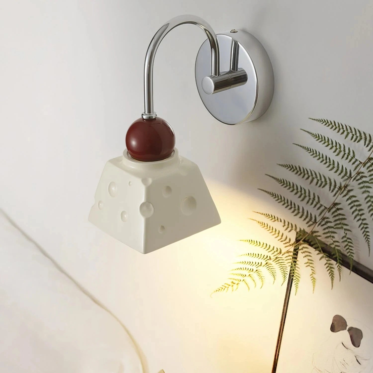 Elmer Modern Alma Cheese Resin Wall Lamp16.webp__PID:66082c83-6080-4817-9520-0fd90d5f5b09