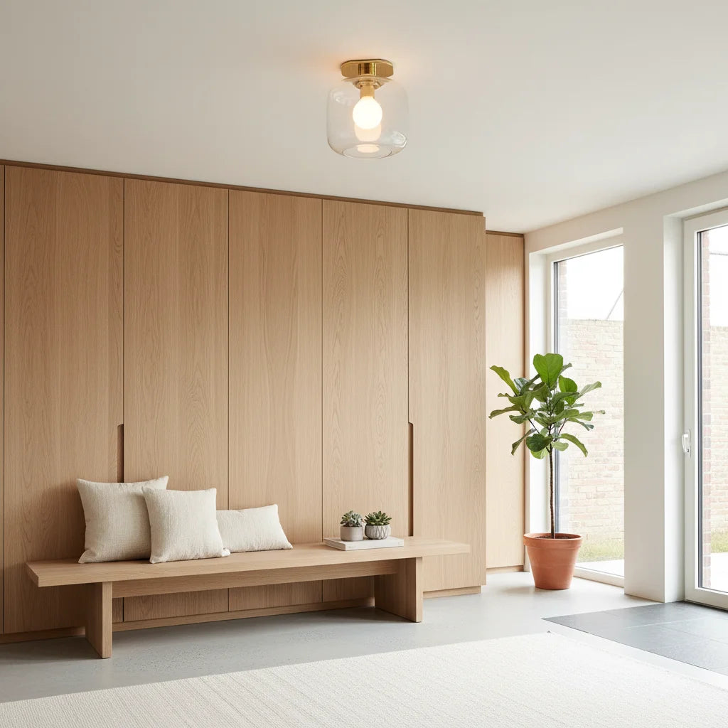 Frances Unlacquered Brass Flush Mount Light 9.webp__PID:158a4a73-3f31-4a93-b318-4706e70b3a28