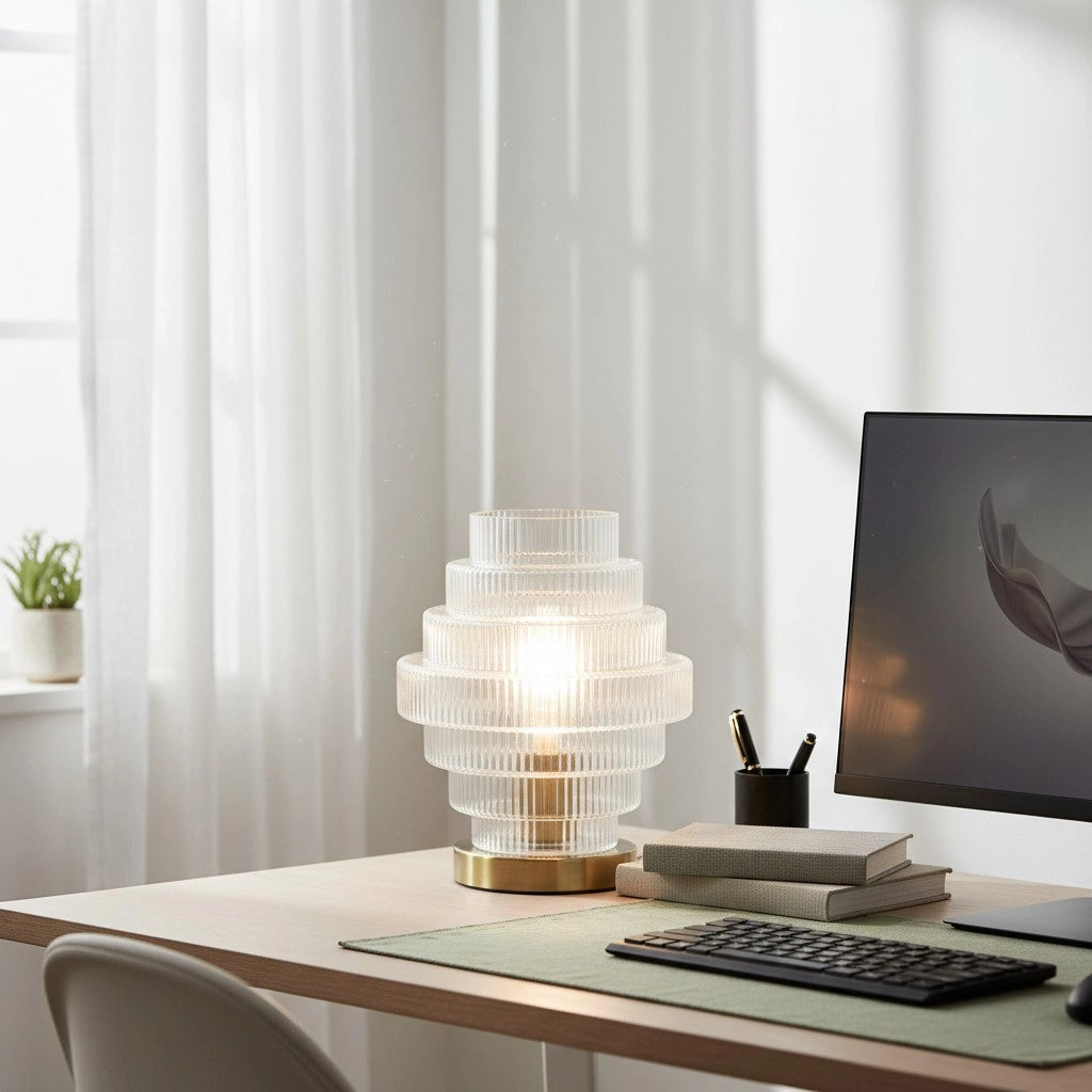 Javier Transparent Ribbed Glass Table Lamp11.webp__PID:c19e4684-dd9b-4ab2-8d56-011dd4434daf