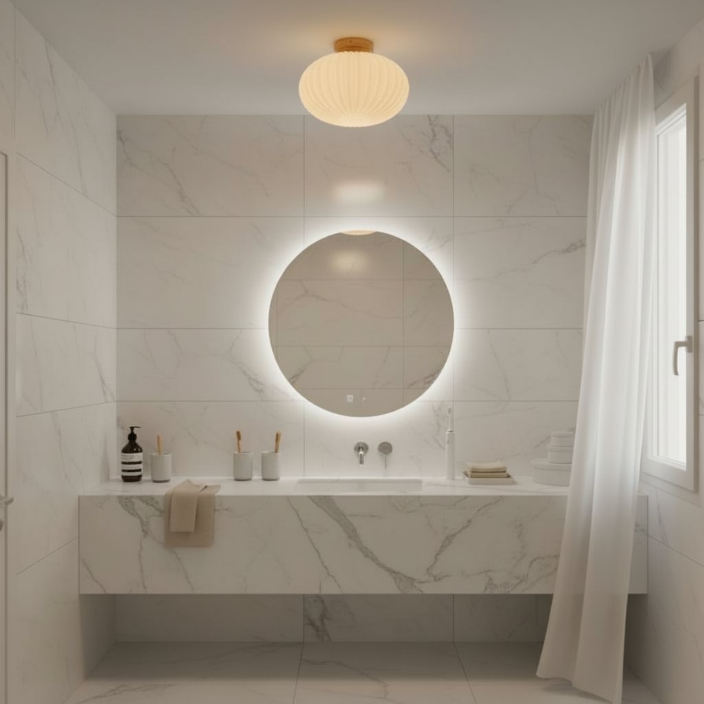 Conch Brass and Milky White Glass Ceiling Light (17).jpg__PID:cce12ac5-b45a-4322-a617-764c2afa43f5