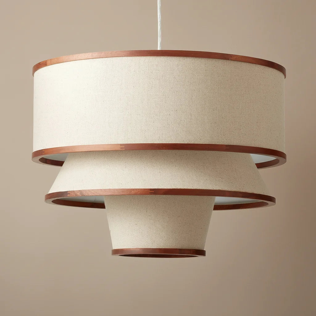 Caroline Modern Walnut Wood and Linen Pendant Light 3.webp__PID:98a8b558-3bfd-41bd-a7ed-ea70edde3e36