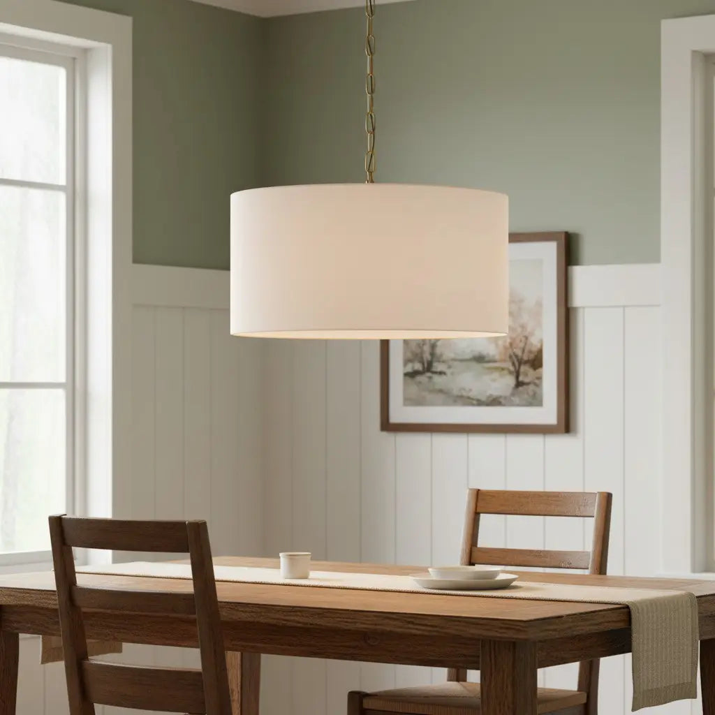 Mirenna Modern Farmhouse Linen Drum Pendant Light11.webp__PID:e964f367-8c47-489d-b548-c490574d81a6