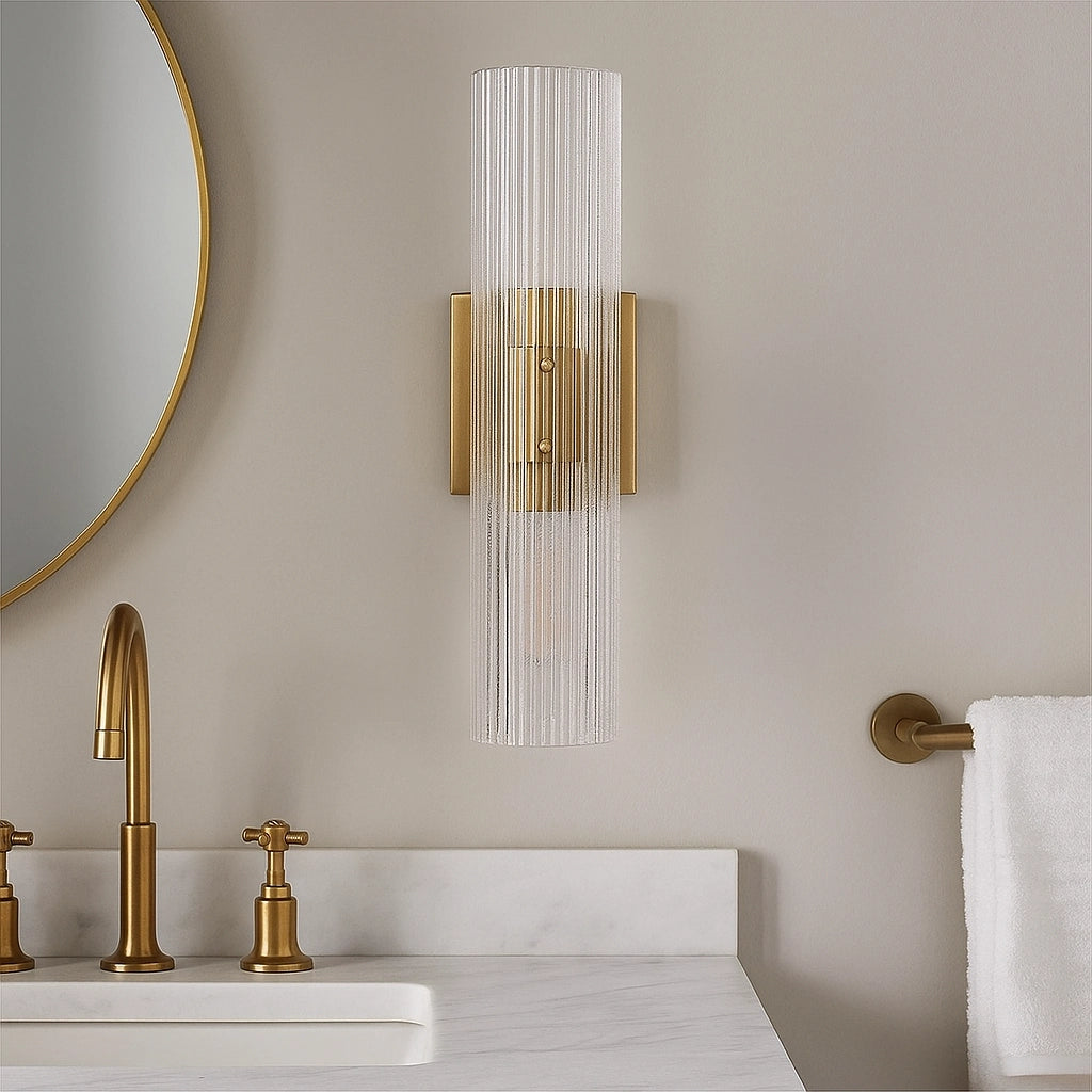 Milo Modern Ribbed Glass Column Wall Light8.webp__PID:a441b89a-1909-403f-add9-881ab757d60a