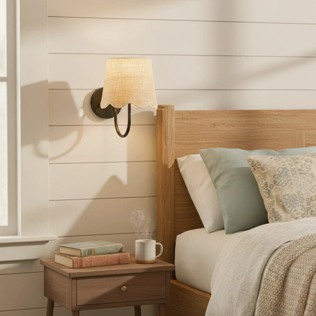 Tracie Farmhouse Rattan Drum Wall Sconce4.webp__PID:c9cd1fad-6e42-4d0a-8170-8156160fc942