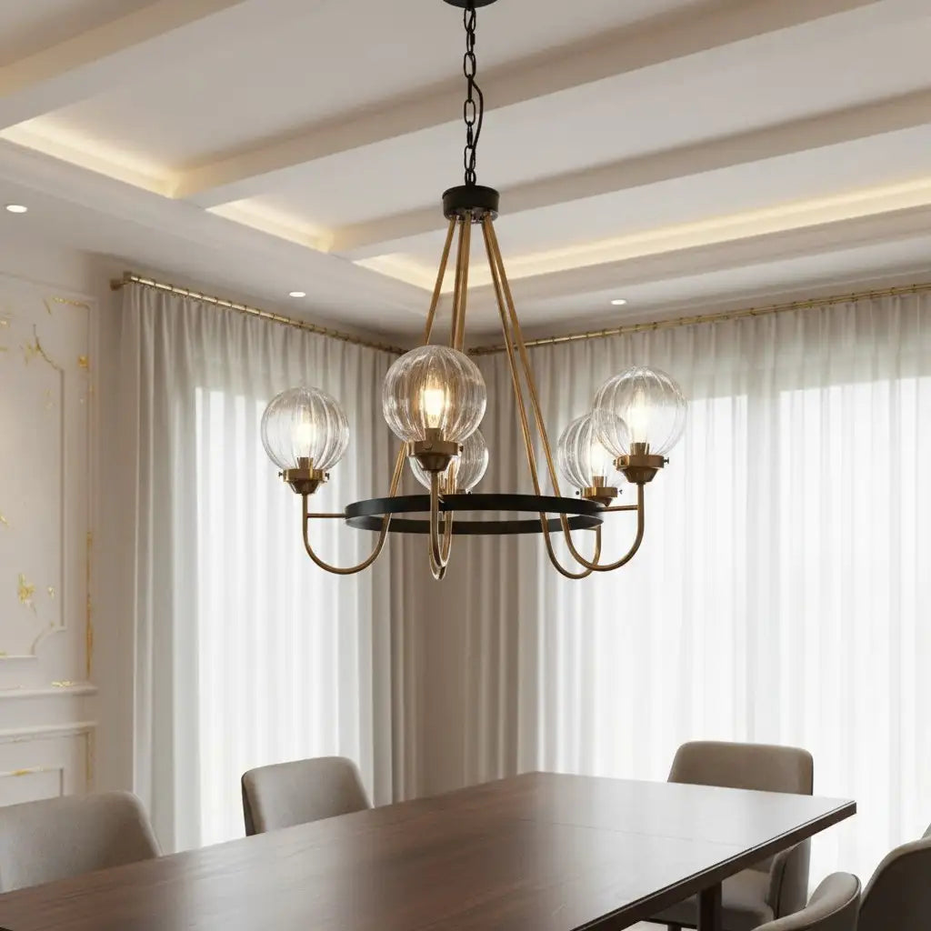 Gildas Luxury 5-Light Adjustable Wagon Wheel Chandelier3.webp__PID:e8e8b393-97e2-47a4-9ffb-6d98187504ec
