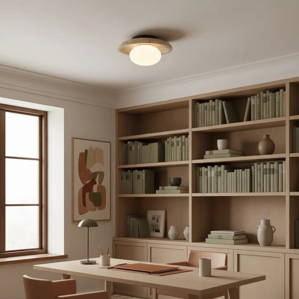 Alaey Modern Travertine Glass Round Dome Ceiling Light12.webp__PID:037c6316-3e21-4c86-bab3-76f0b9146a10