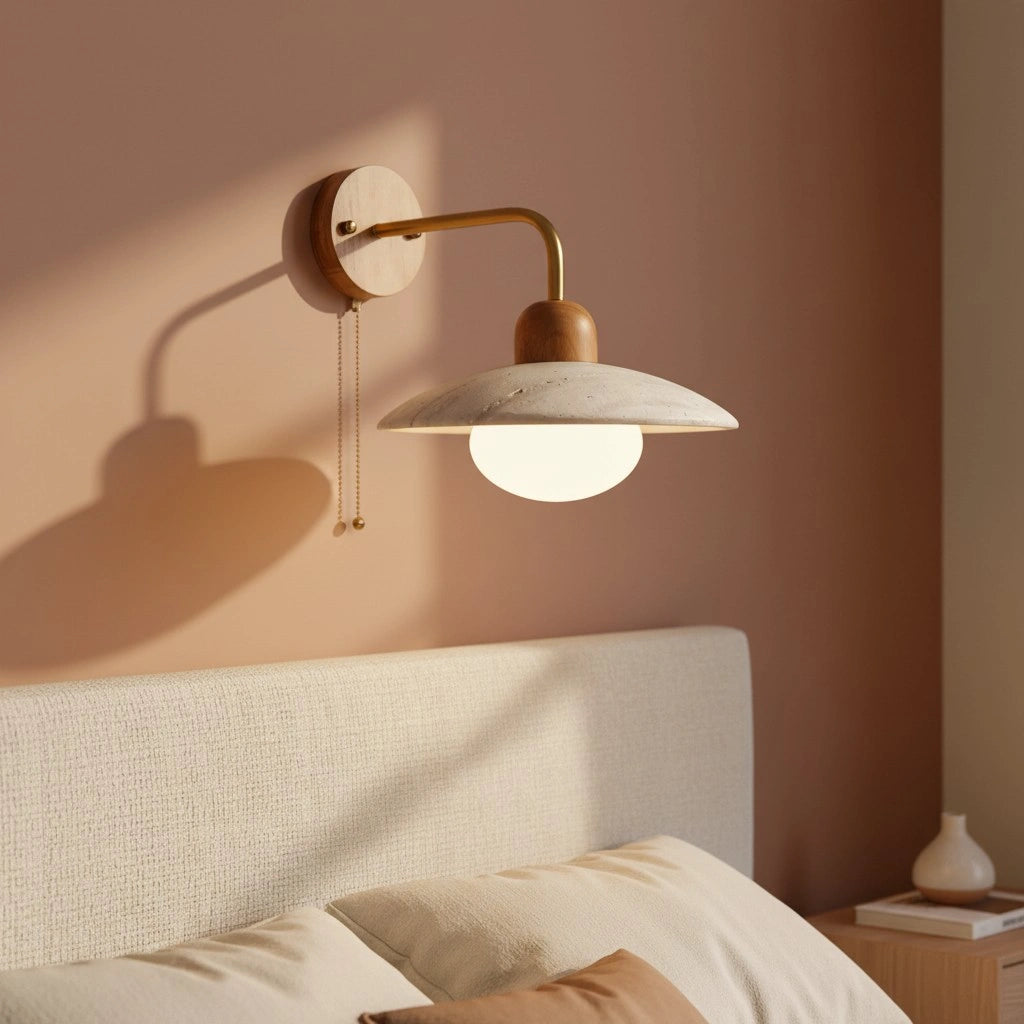 Jocelyn Modern Disc Travertine Cave Wall Lamp12.webp__PID:f39e3d92-6111-4d51-8ce9-733af7ee0f5b