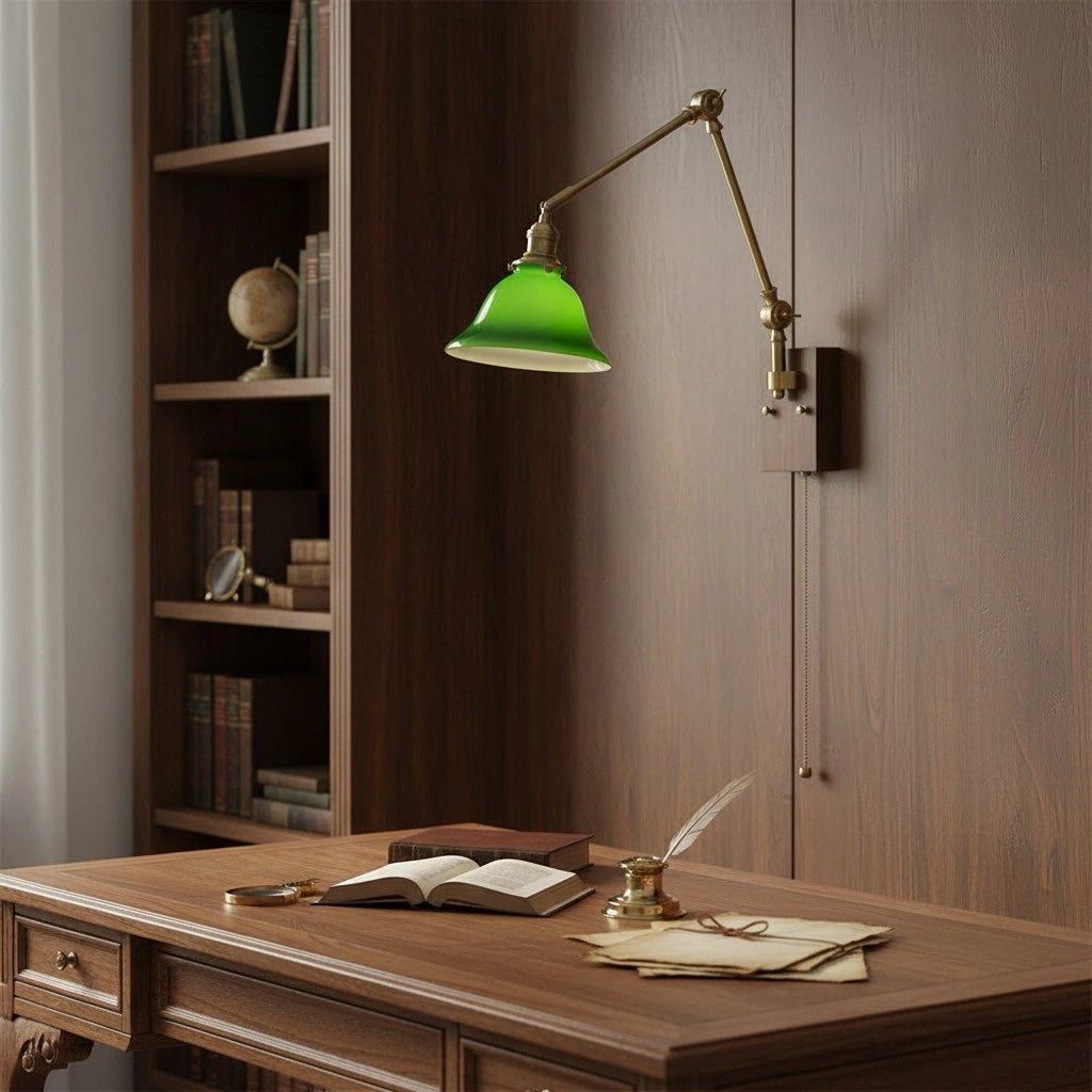 Virginia Vintage Brass Swing Arm Wall Lamp6.webp__PID:e57150cb-5a24-4654-8973-f7c194e9cc21