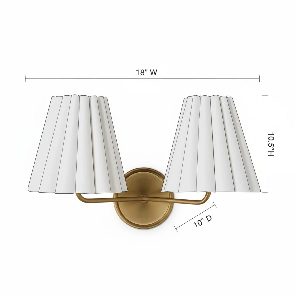 Kaiya Minimalist Textured Linen Fabric Tapered Wall Sconce size2.webp__PID:9b6aa1cc-48bd-400e-8ec1-94c6d5c6d74e