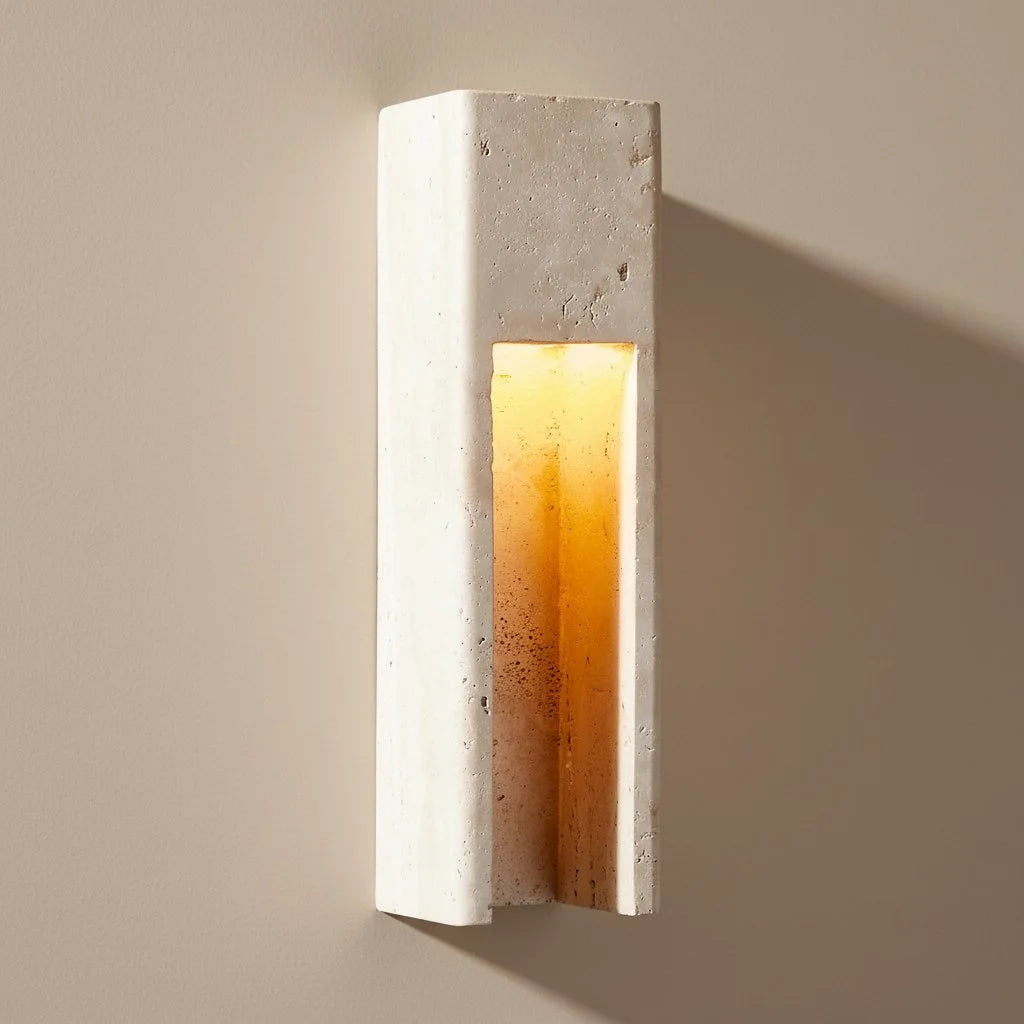 Zoey Minimalist Indoor-Outdoor Travertine Wall Sconce Ivory 1.webp__PID:3e254e52-a565-48aa-bd47-68f984fe632c