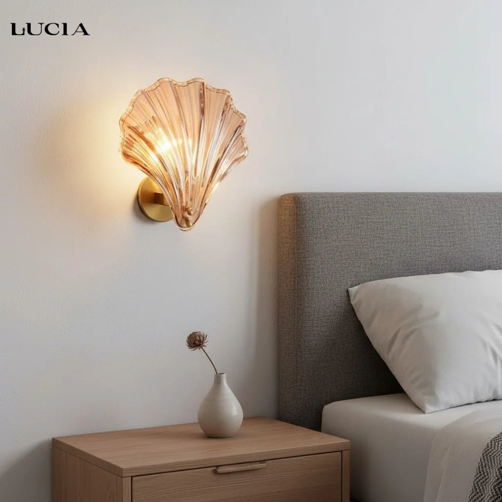 Rheia Modern Creative Shell Glass Wall Sconce (7).webp__PID:59ea00e1-0c0c-4111-b82c-7faeb6c7934d