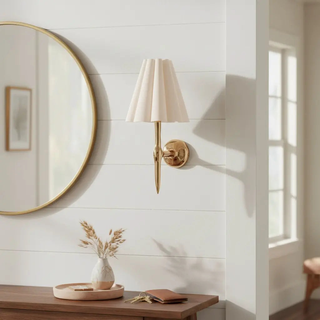 Blossyn Modern Art Deco Fabric Brass Wall Sconce8.webp__PID:e156f49f-d59a-47b0-ab18-ca085aed4e79