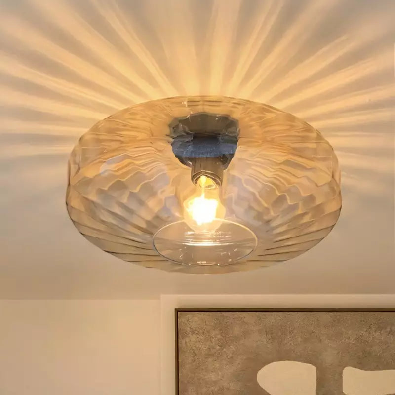 Cocytus Mid-Century Modern Drum Ripple Glass Ceiling Light (19).webp__PID:dda4329a-eee6-4527-9e41-8e4dc3916a4c