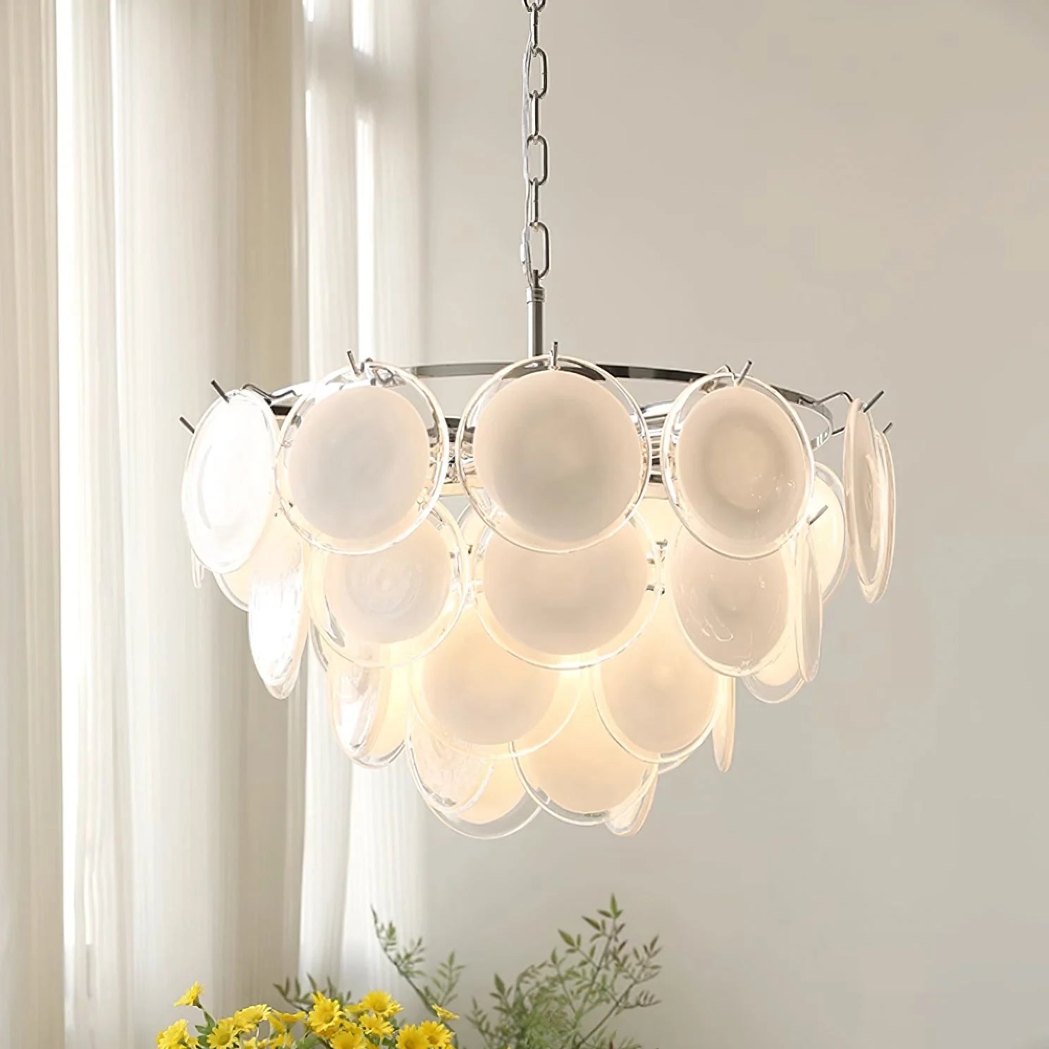 Milae Elegant Murano White Glass Chandelier14.webp__PID:9e033314-3013-4774-9d3d-c2268c3d4b06