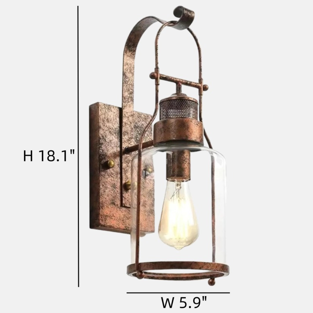Carson Industrial Metal Glass Jar Wall Sconce rust size.webp__PID:eee030be-31ff-4867-8a9e-f632854d7149