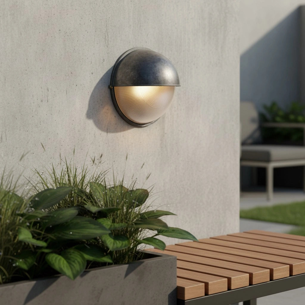 Faustine Modern Outdoor Round Metal Wall Lamp10.webp__PID:82590618-790f-403c-922a-95946cca9701