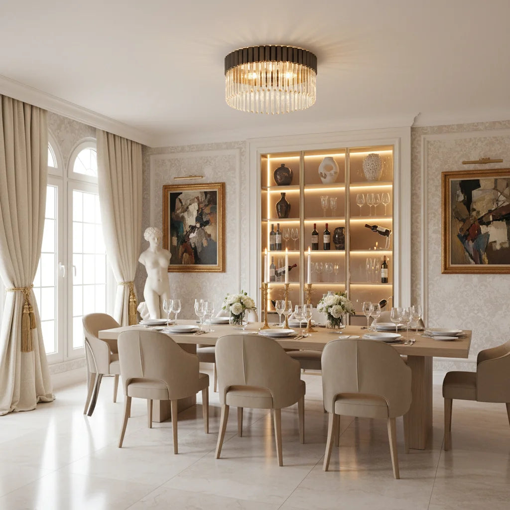 Fiona Modern Polished Champagne and Crystal Flush Mount Light 13.webp__PID:efe0d69f-6613-43a8-b015-f4705b7770ec