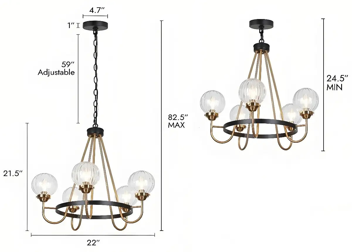 Gildas Luxury 5-Light Adjustable Wagon Wheel Chandeliercc2.webp__PID:98187504-ec31-47ae-96b2-6915e68345a2