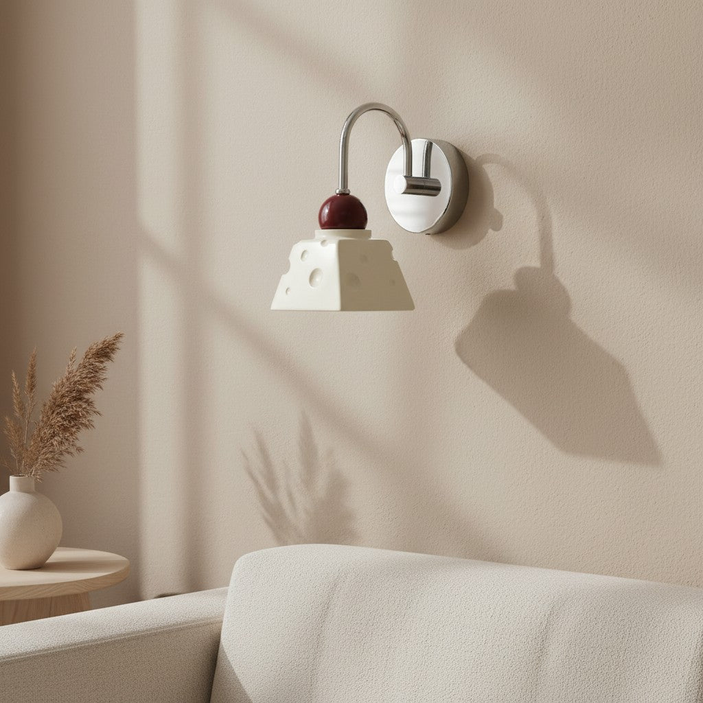 Elmer Modern Alma Cheese Resin Wall Lamp.webp__PID:a905a531-1862-48ac-84ad-ca3d68dac379