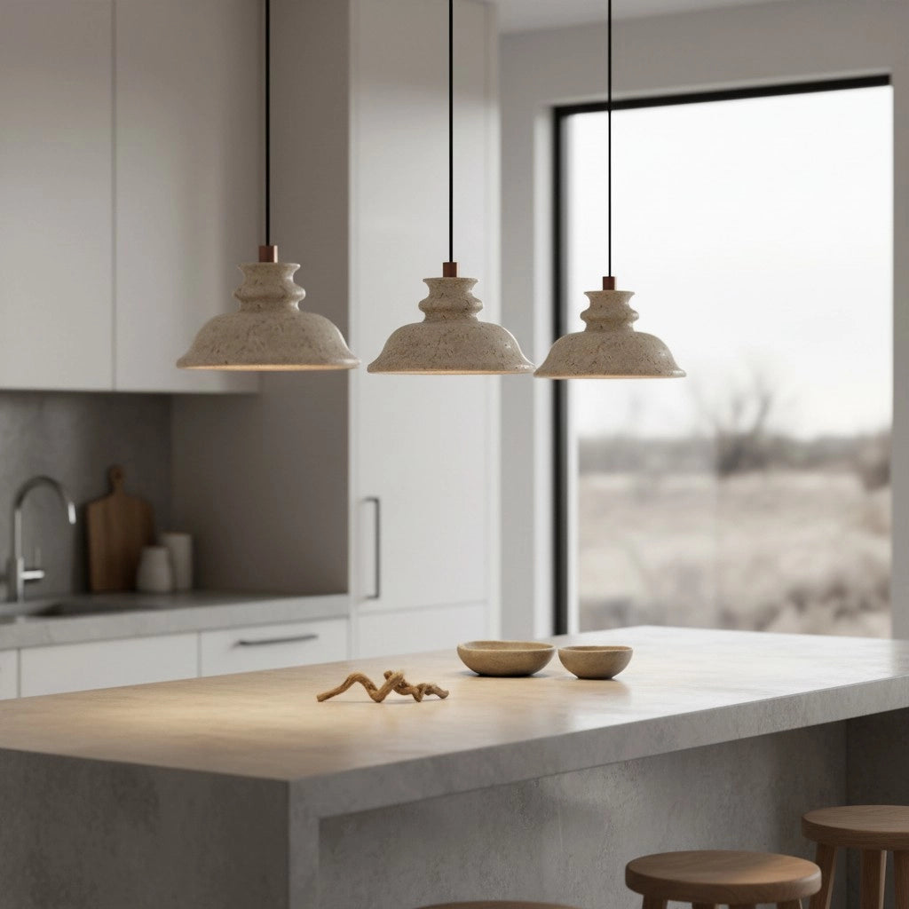 Maja Wabi-Sabi Bell Travertine Pendant Light10.webp__PID:7b9124be-9618-4a66-9153-9504e31ff639