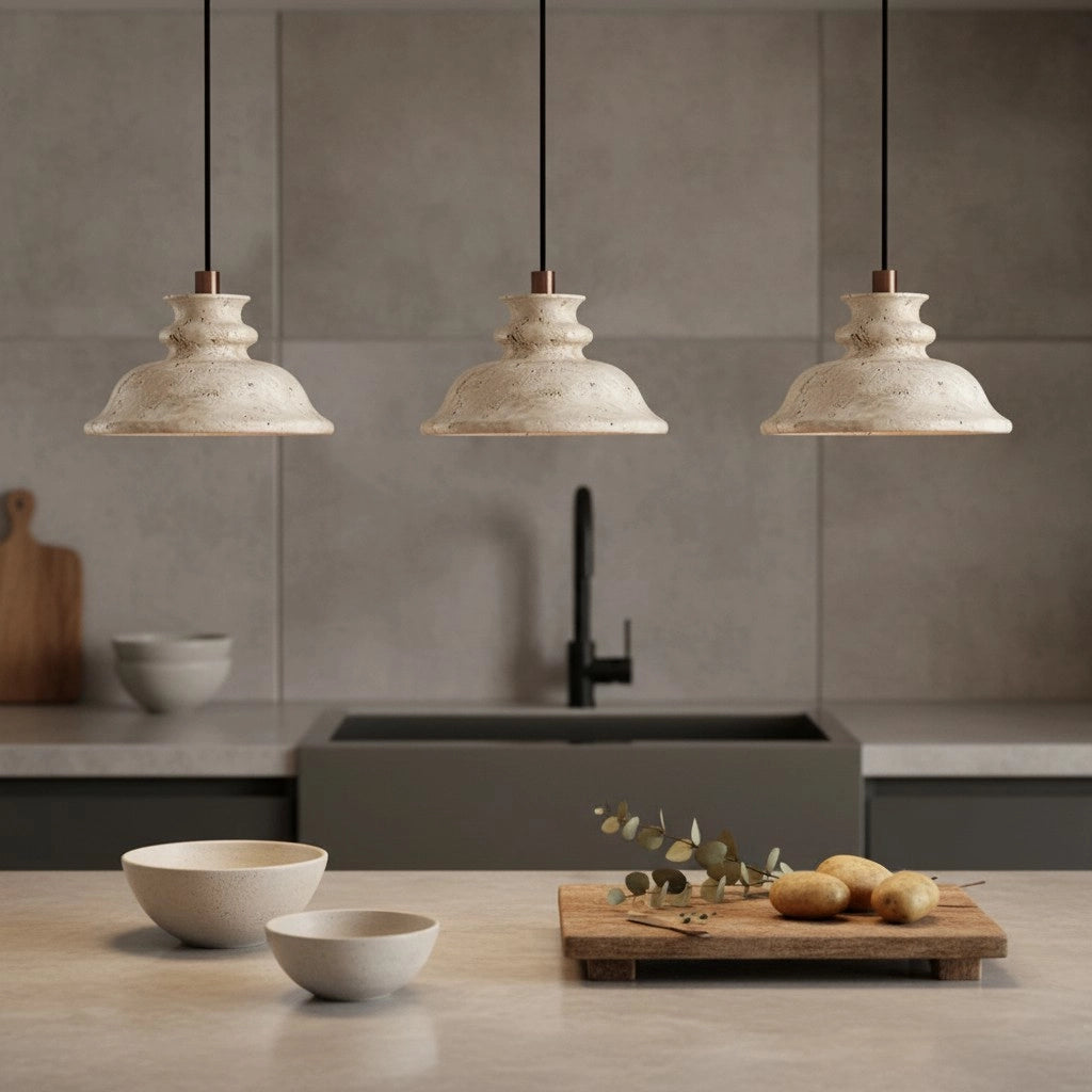 Maja Wabi-Sabi Bell Travertine Pendant Light11.webp__PID:e7db7e7c-8ce2-4b19-8b68-19e2fcc7d4f4
