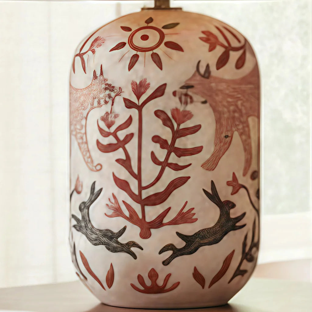 Plabo Retro Ceramic Linen Tapered Table Lamp detail3.webp__PID:a43ab35e-25b9-4c2d-9c67-7cca4c3ca6cd