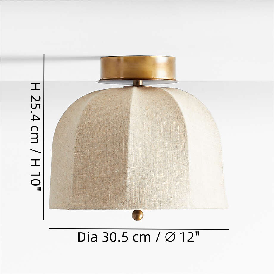 Vanna Vintage Linen Trumpet Ceiling Light size.webp__PID:ce123ee2-cdd0-4878-9014-073e13d1325b