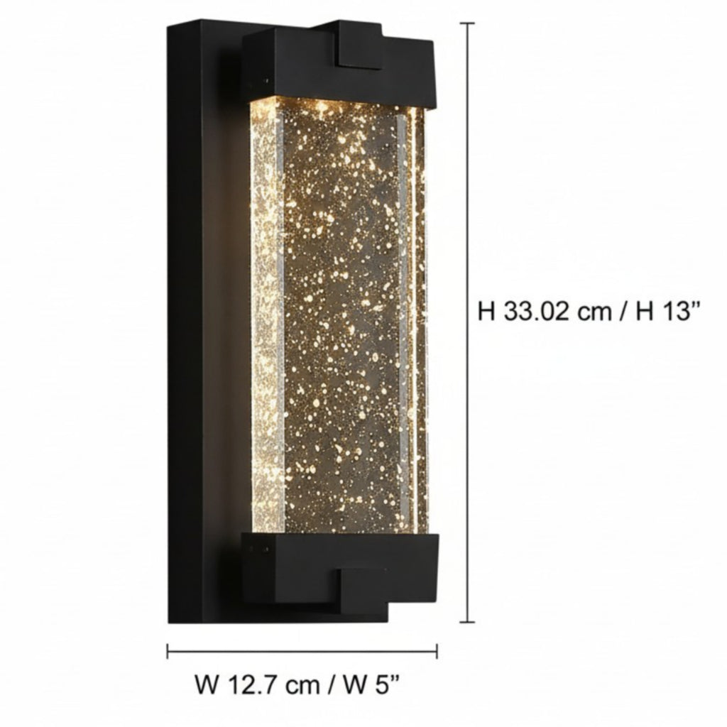 Xylia Modern Bubble Crystal Outdoor Wall Lamp.webp__PID:a93aa422-40f6-41ca-a367-0c3114605f8d