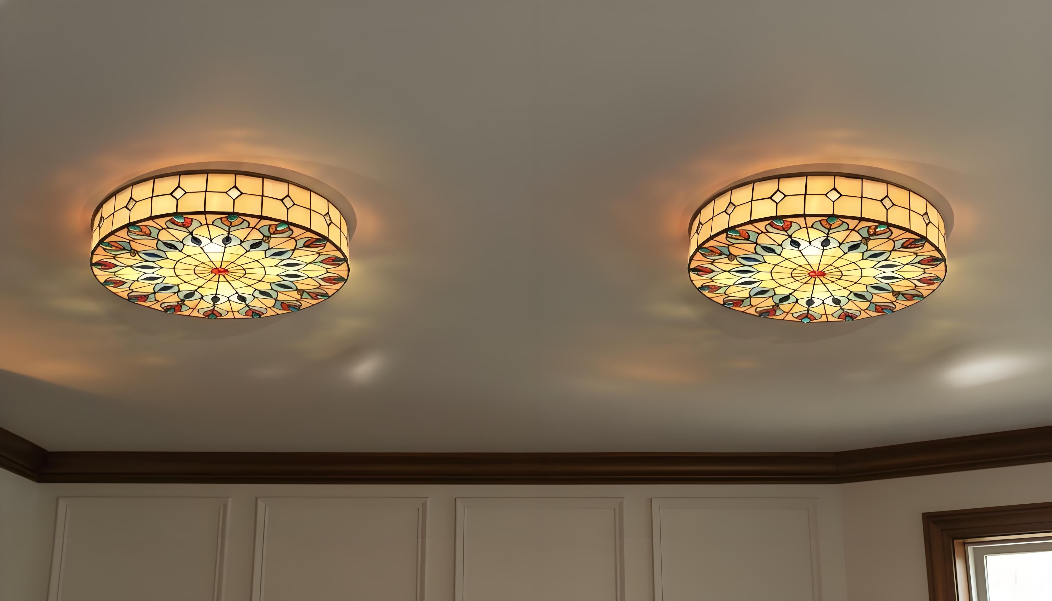 Cerise Vintage Tiffany Stained Glass Ceiling Lightb1.webp__PID:a022e975-f26a-4ba4-ae4f-d36c8880ce0f