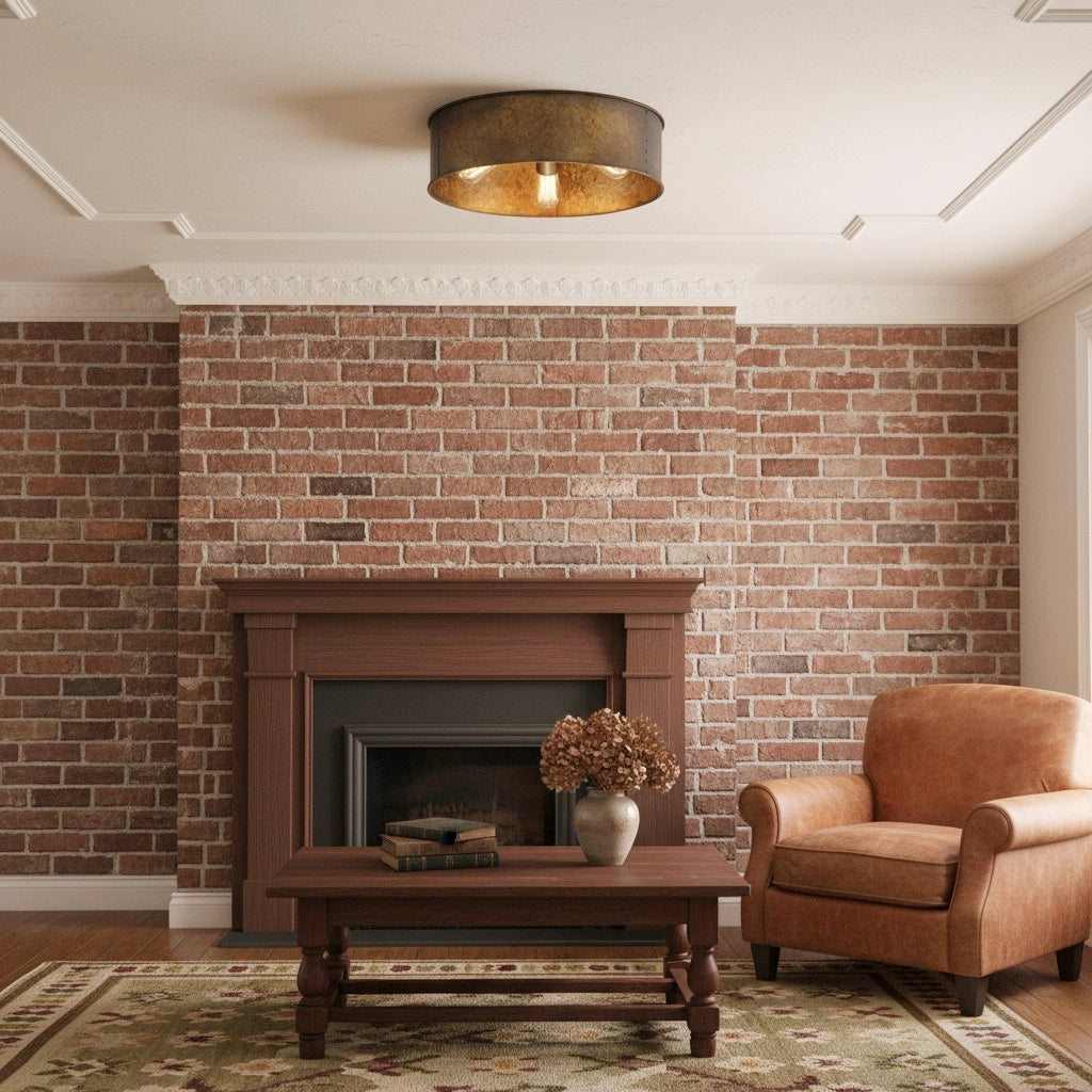 Lesley Vintage Drum Metal Ceiling Light5.webp__PID:3400caa6-cd99-42e7-89c0-fbf4be47af39