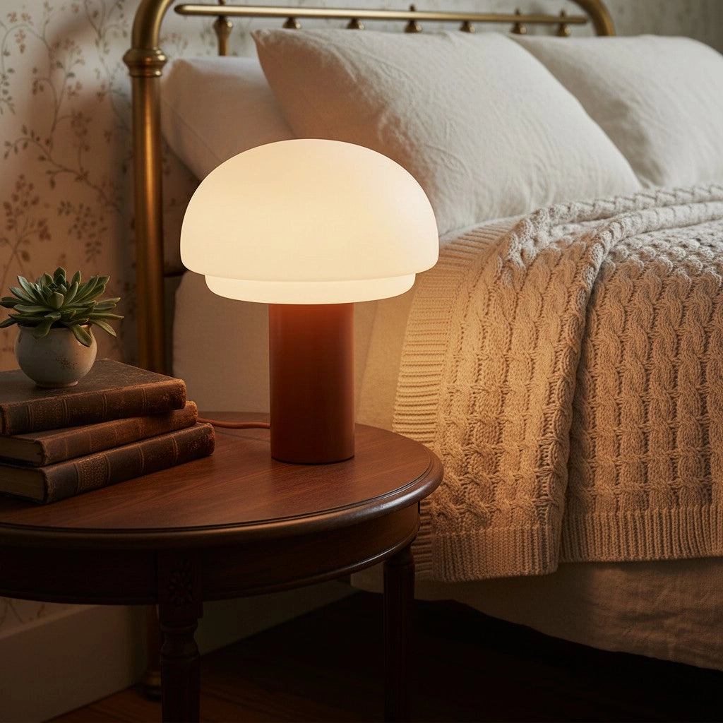 Glavara Milky Glass Mushroom Table Lamp11.webp__PID:21d34e24-f1dc-45ca-adea-f5cb99e33cb0