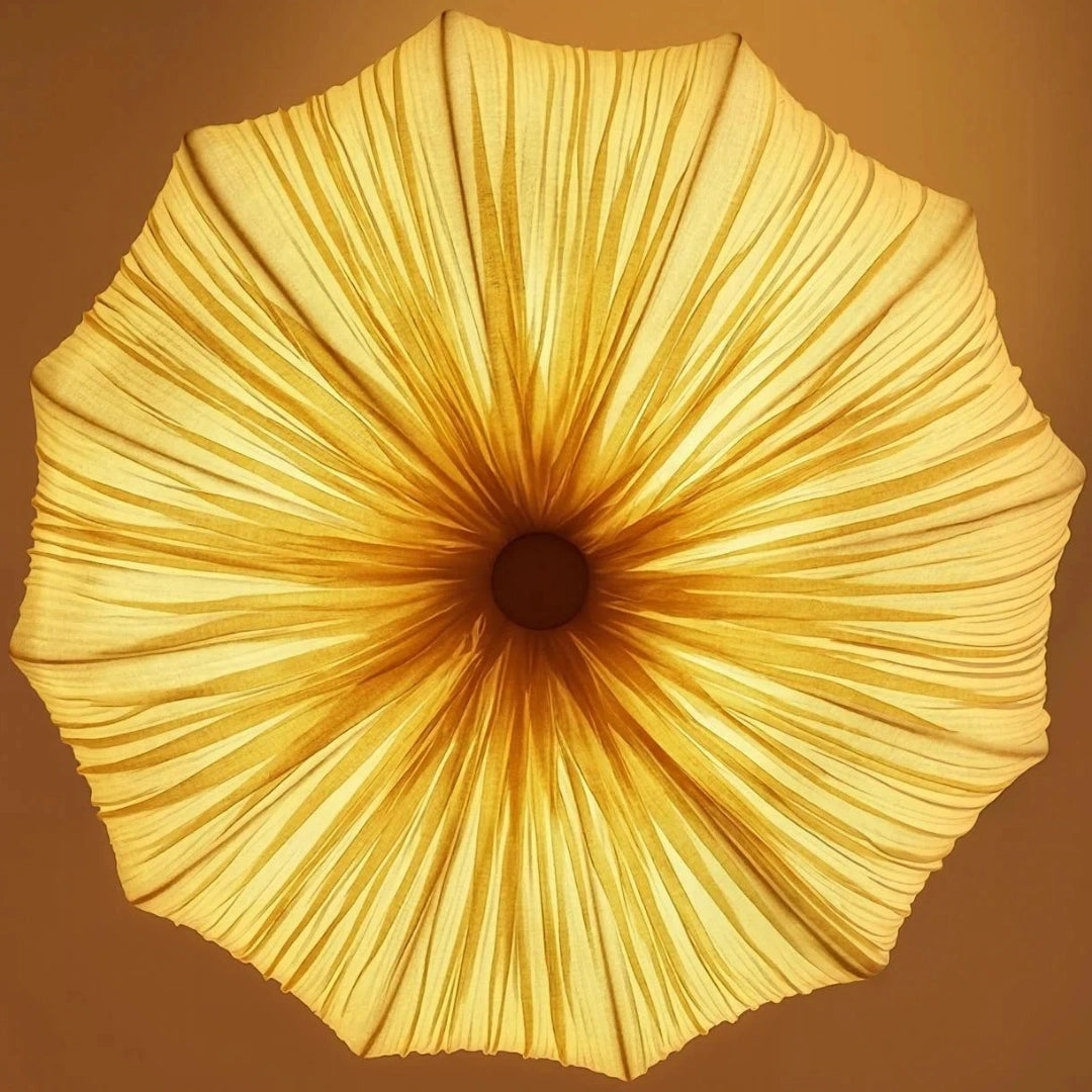 Willy Vintage Linen Fabric Bowl Pendant Light detail1.webp__PID:5856044a-b1a9-4c0d-b293-fe6be66e1b75