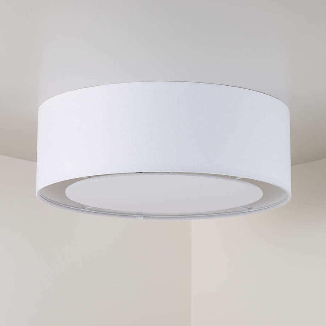 Ames Nordic Drum Linen Shade Ceiling Light off light.webp__PID:8a923c96-73fd-49bb-81a9-988f4d630a59