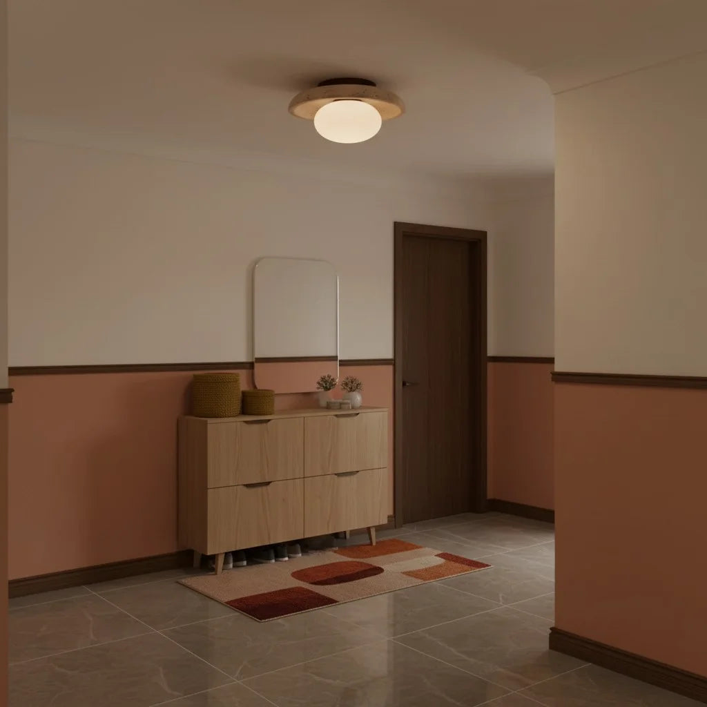 Alaey Modern Travertine Glass Round Dome Ceiling Light17.webp__PID:219c863a-b376-40b9-946a-10100c661c69