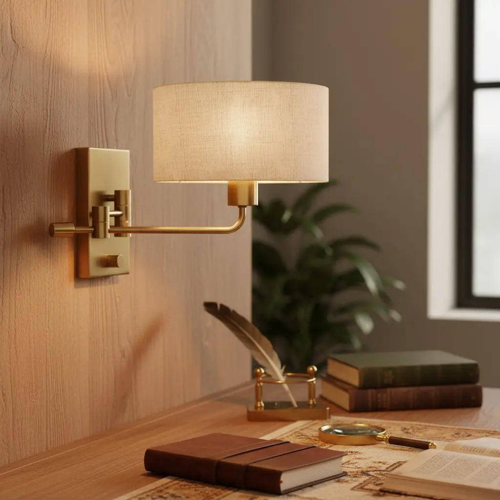 Teyran Vintage Fabric Swing Arm Wall Sconce9.webp__PID:8b150143-1ec5-40f7-a0d5-66ea47f39d6b