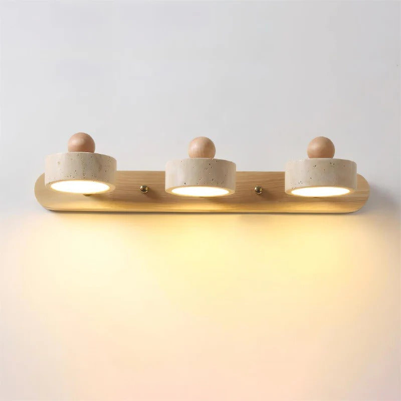 Dēmētēr Contemporary Natural Travertine Wood Wall Sconce (24).jpg__PID:3825121d-c67d-4c1c-8fc2-23a2db02266f