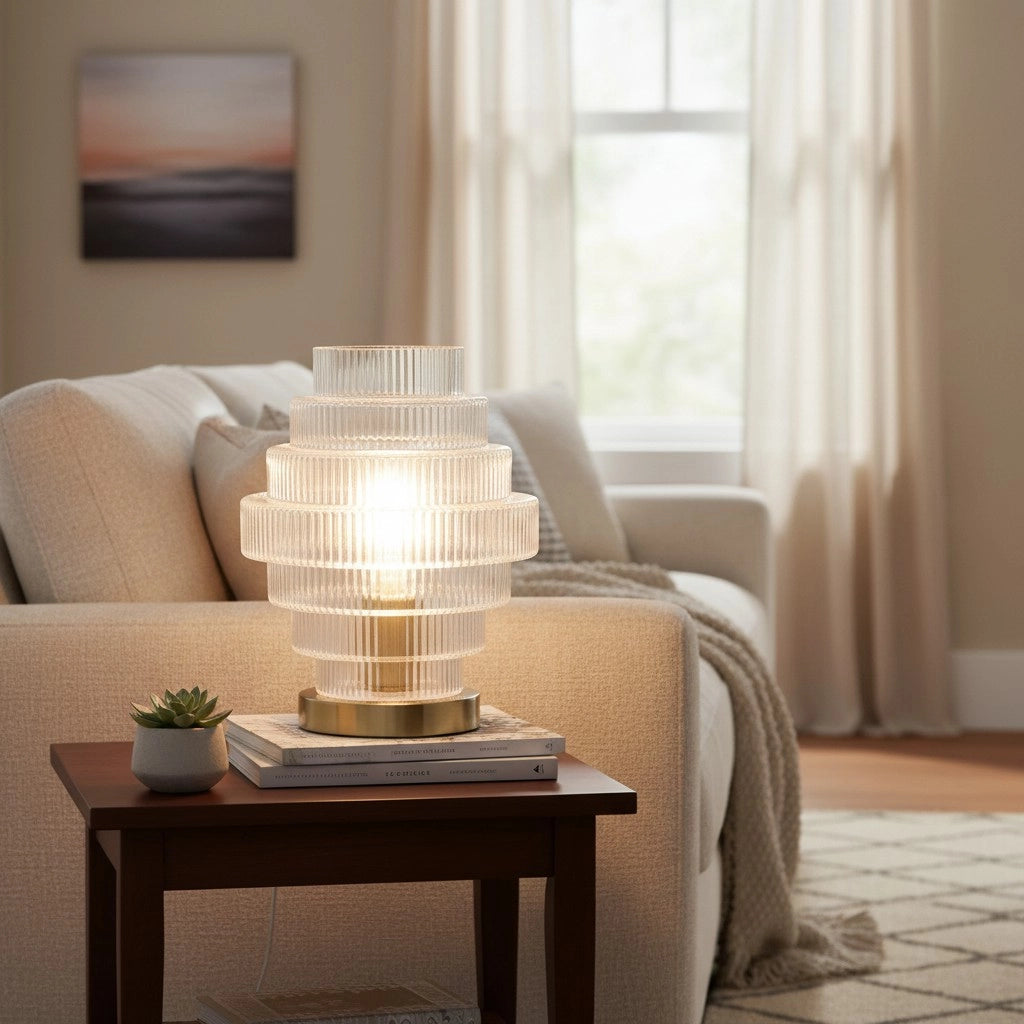 Javier Transparent Ribbed Glass Table Lamp7.webp__PID:3ef3c52f-e3d6-4bdd-a332-b9f005234370