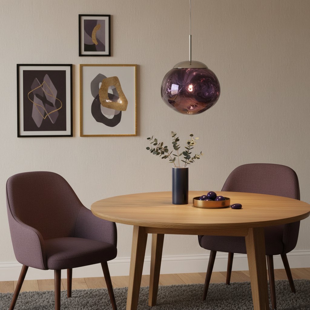 Porcelain flush mount lifestyle scene